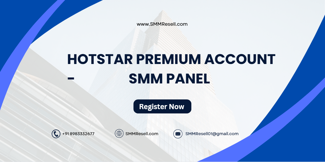 Hotstar Premium Account SMM Panel