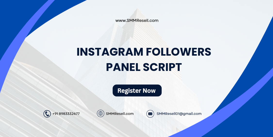 Instagram Followers Panel Script