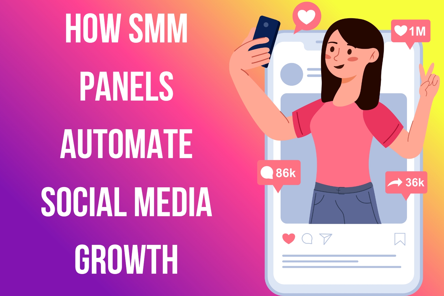 How SMM Panels Automate Social Media Growth