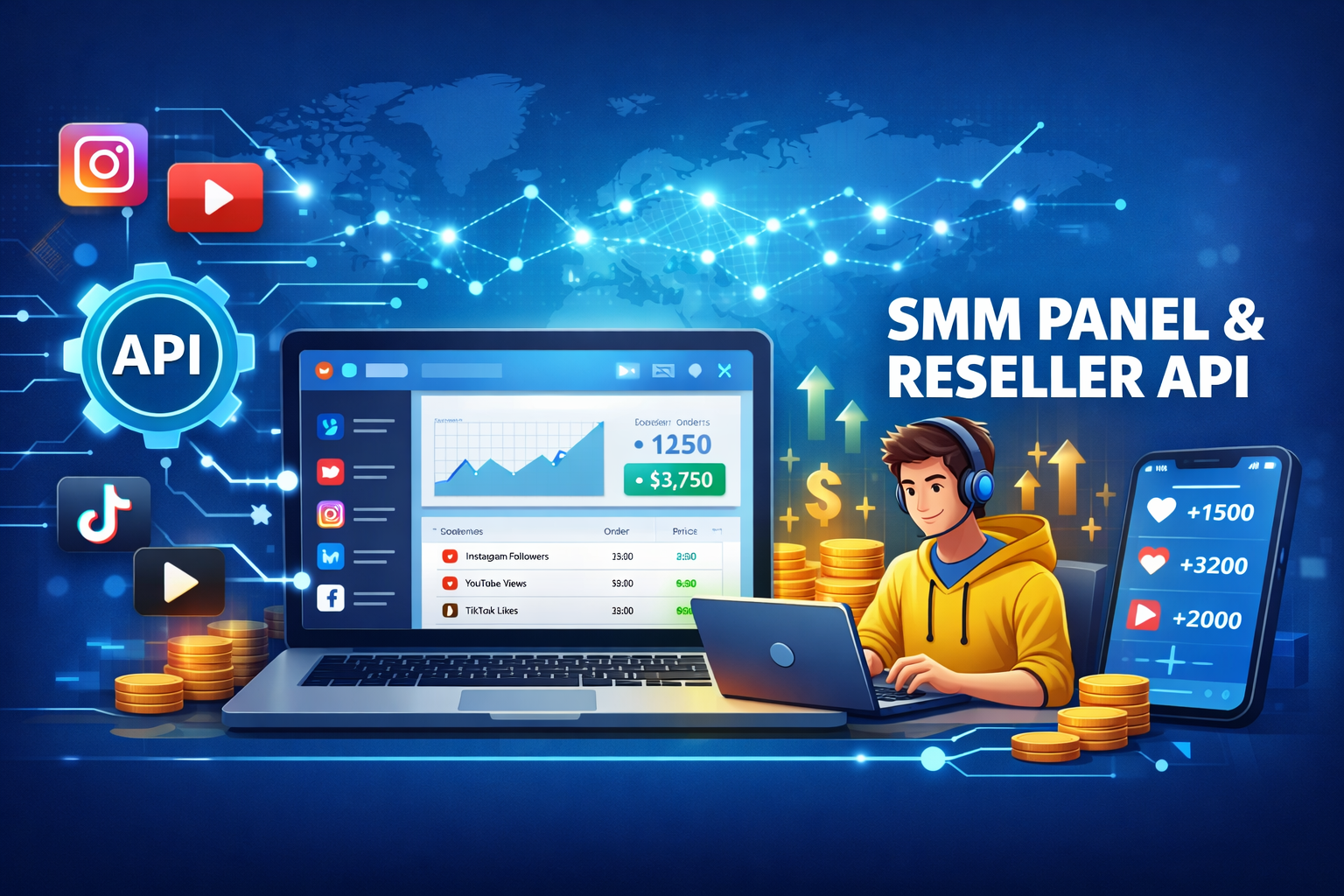 How to Start an SMM Panel Using API – Complete Guide for Resellers (2026)