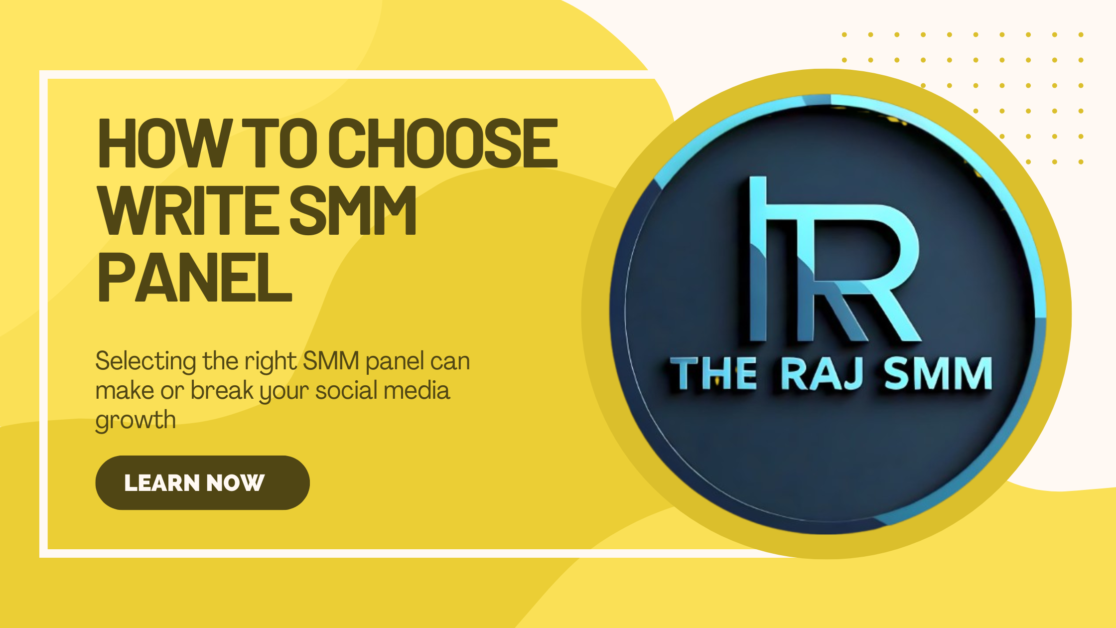 How to Choose the Right SMM Panel | TheRajSMM