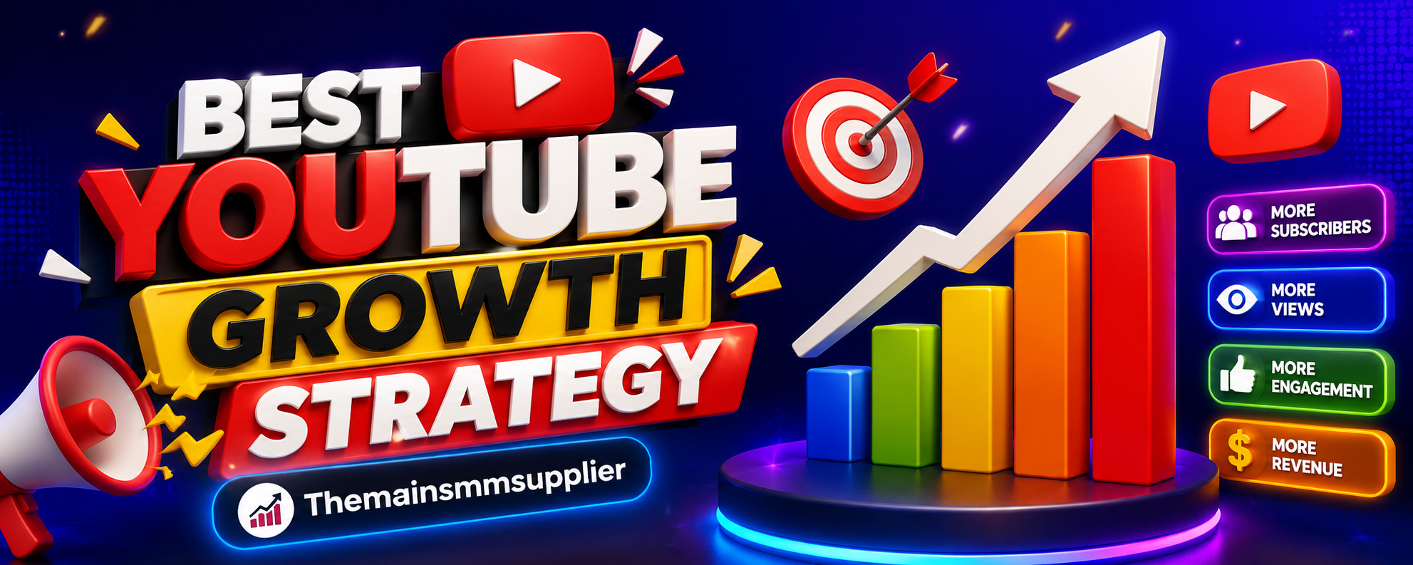 Best Youtube Growth Stratgey - Themainsmmsupplier