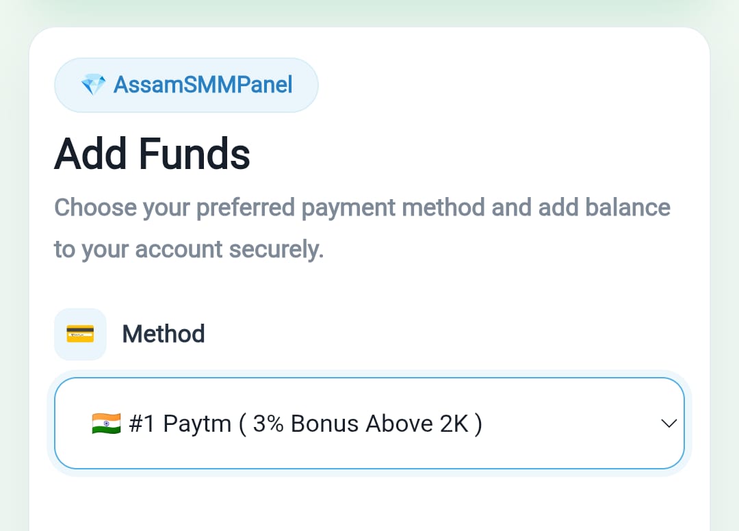 How To Add Funds In Assam SMM Panel Wallet (Updated Guide)