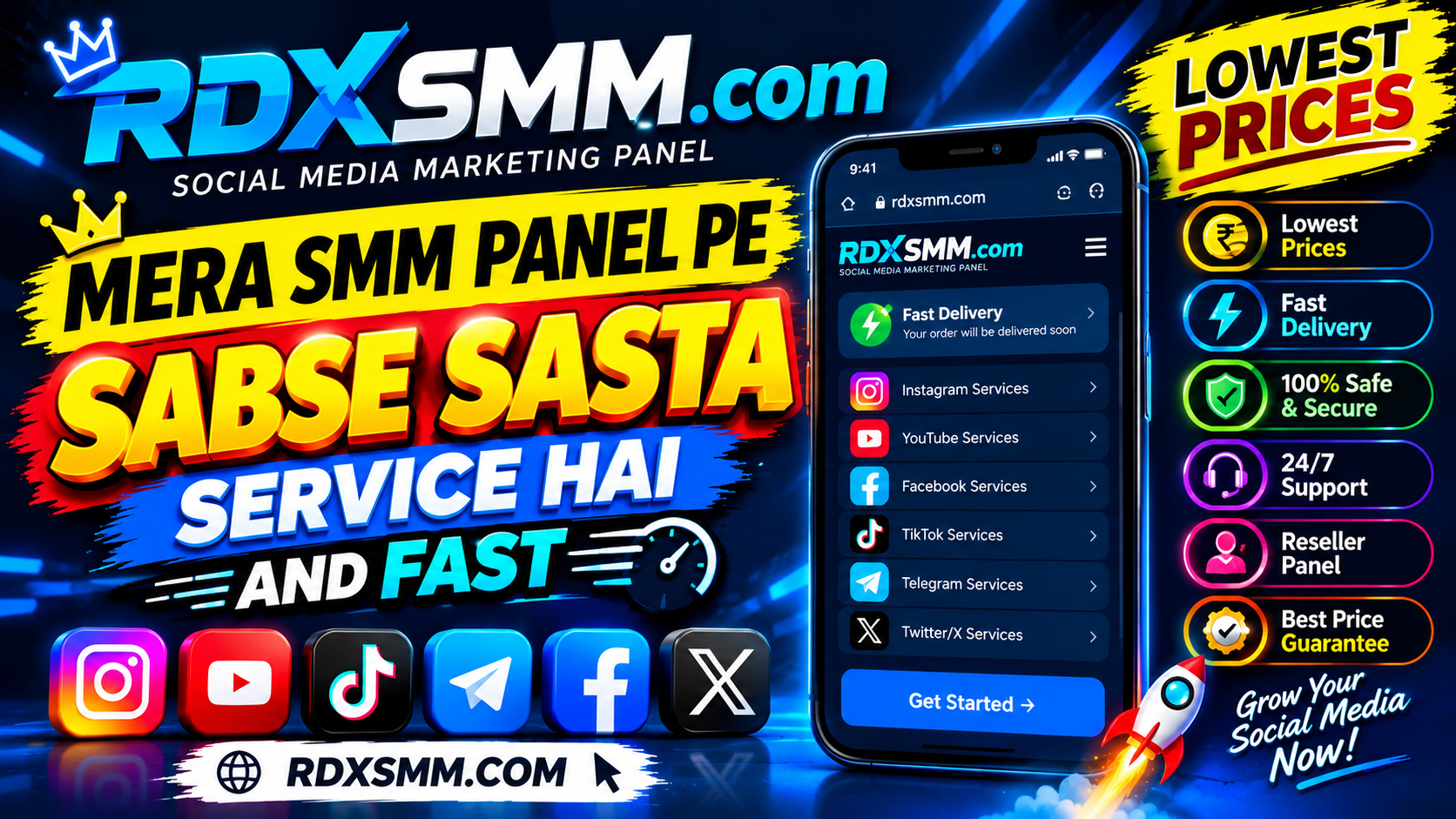 Sabse Sasta Aur Fast SMM Panel Jo Aapki Social Media Growth Ko Boost Kare
