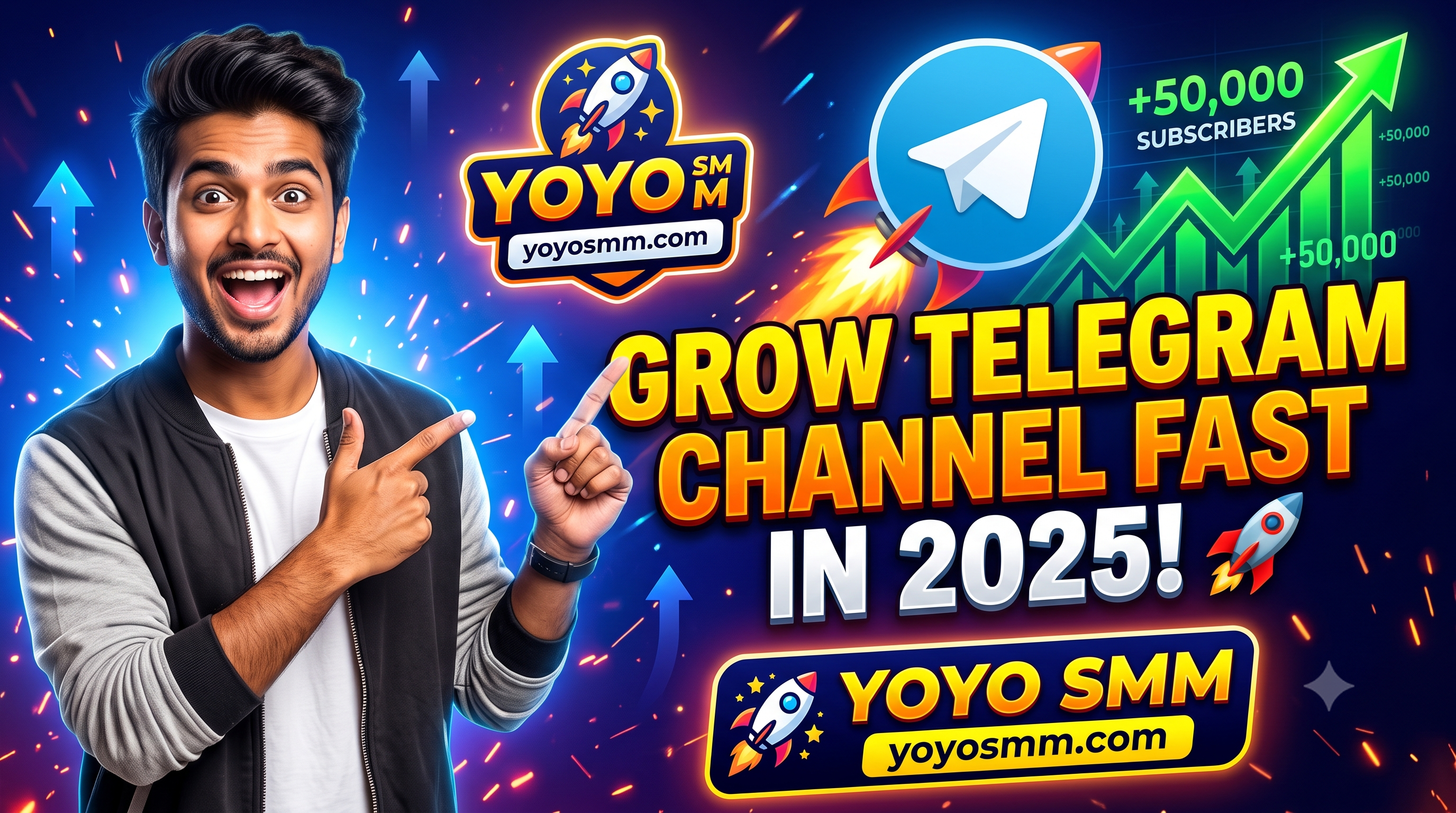 How to Grow a Telegram Channel Fast in 2025 | YOYO SMM