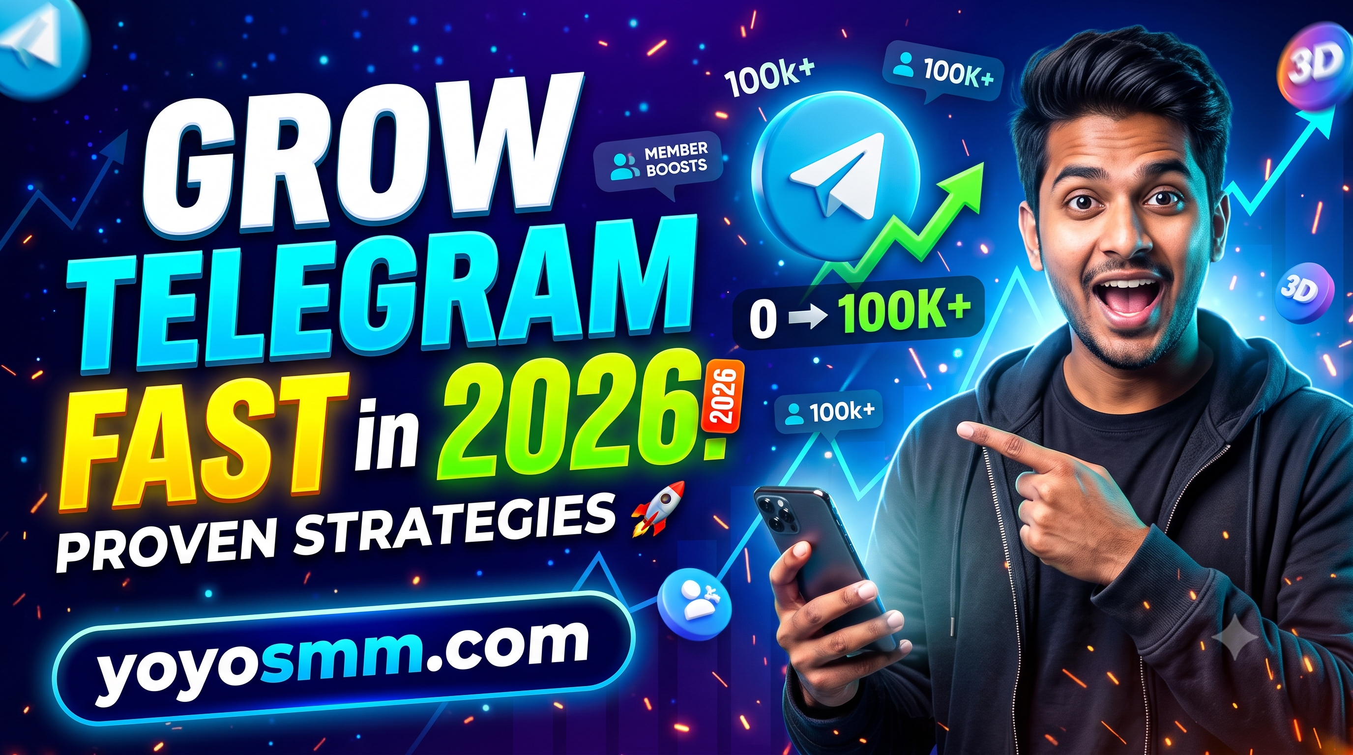 How to Grow a Telegram Channel Fast in 2026 | Proven Strategies | YOYO SMM