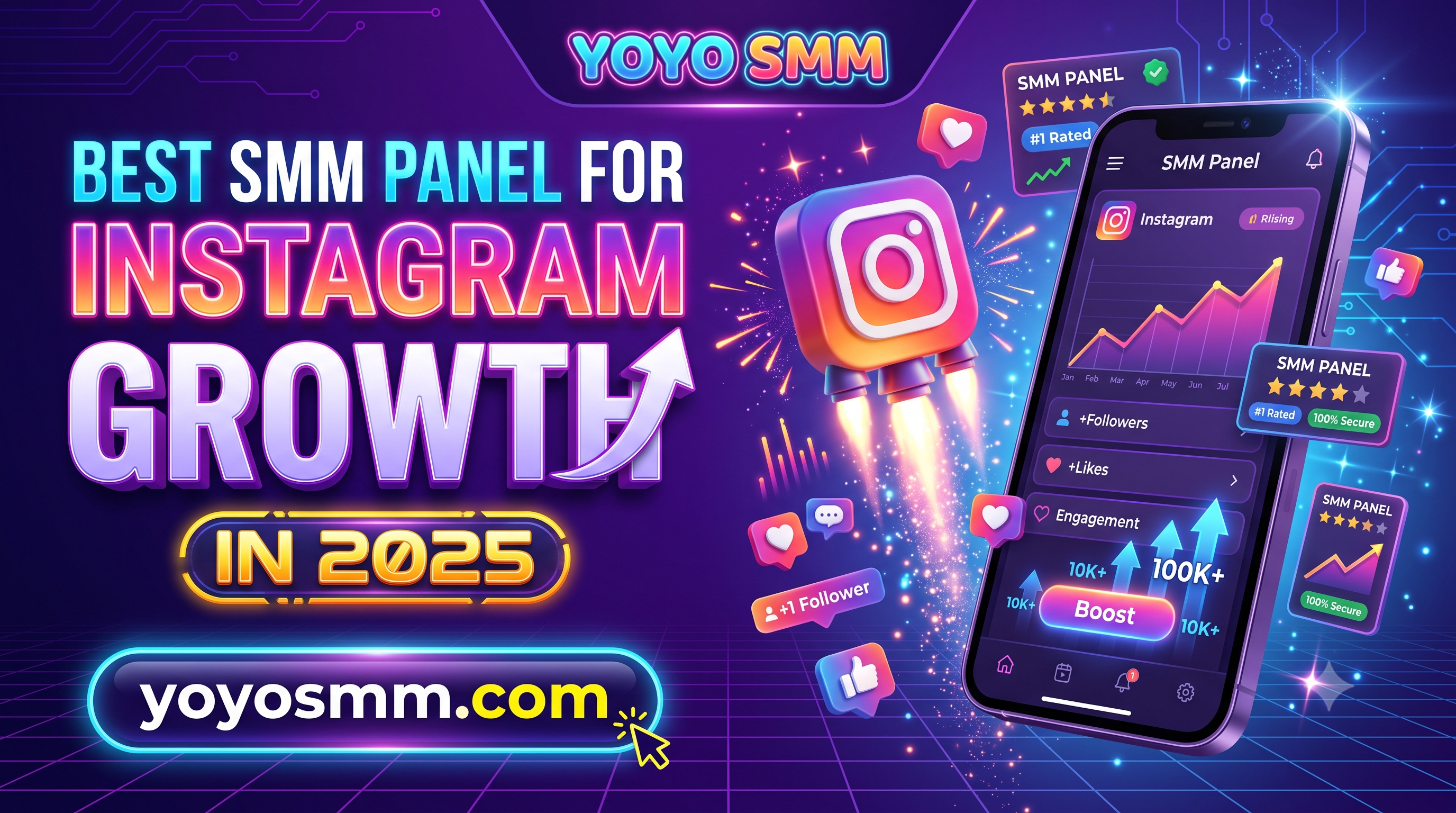 Best SMM Panel for Instagram Growth in 2025 | YOYOSMM.com