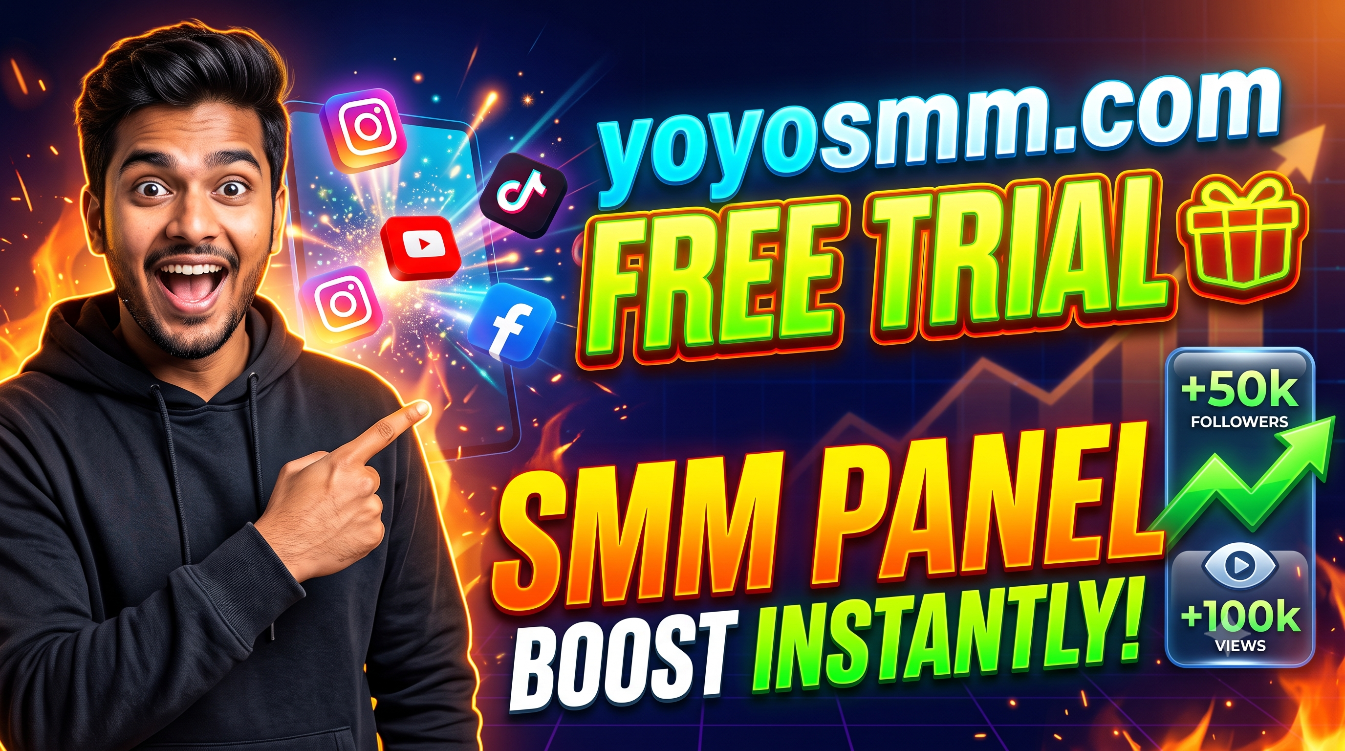 SMM Panel Free Trial – Boost Your Social Media Growth Instantly with YoyoSMM