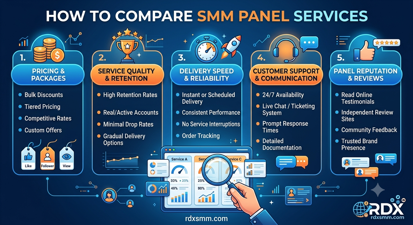How to Compare SMM Panel Services: A Complete Guide to Choosing the Right SMM Panel