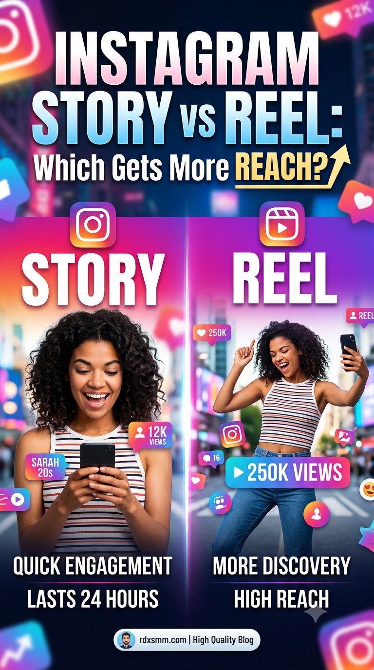 Instagram Story vs Reel: Which Gets More Reach?