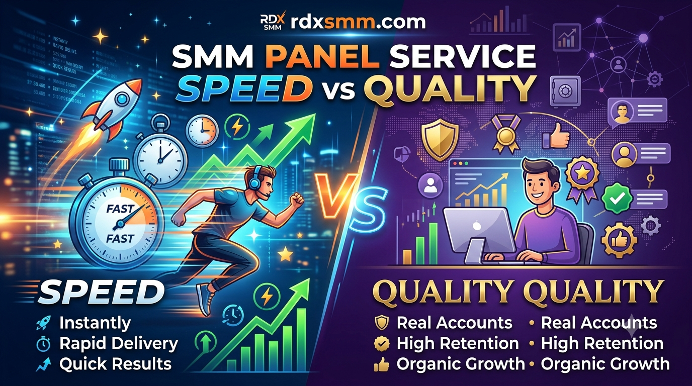 SMM Panel Service Speed vs Quality: What Should You Choose in India?